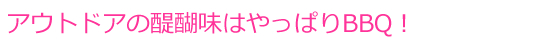 バーベキュー
